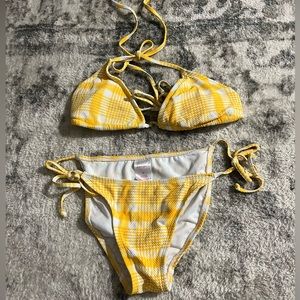 Yellow bikini
